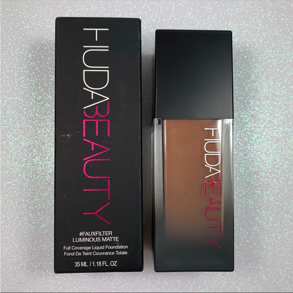 Huda Beauty Faux Filter Foundation Nutmeg 520G BNIB